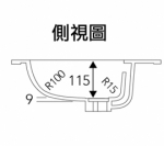 薄邊盆｜啞光 10048